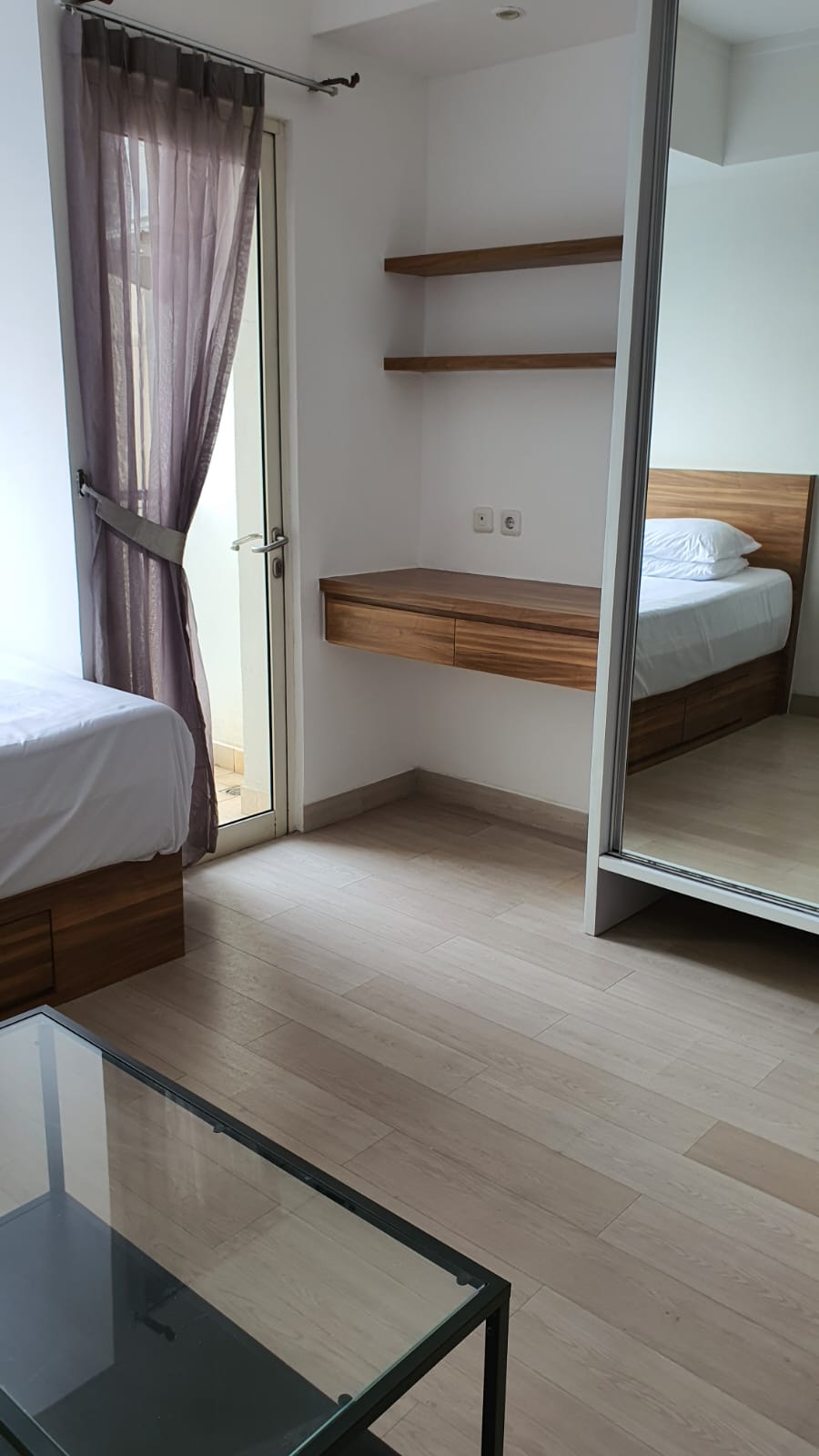 Disewakan fully furnished apartemen Oasis Tipe studio di Lippo Cikarang